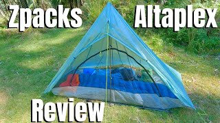 Zpacks Altaplex Ultralight Tent Review [upl. by Joellyn651]