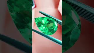 quotPearfectly radiant with Colombian Emeralds gemstone emerald greenemerald emeraldgemstone [upl. by Helprin747]