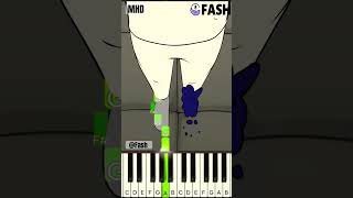 Transformation Rush  Doors fash  Piano Tutorial [upl. by Einaffets]