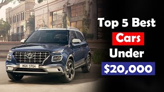 Top 5 New Cars Under 20000  New Cars Under 20K [upl. by Marolda]