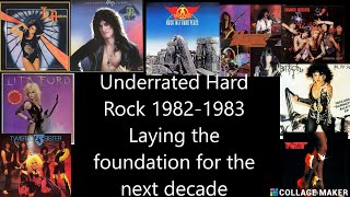 Underrated Hard Rock 19821983 Bring Back Rock ep 77 [upl. by Adnaram556]