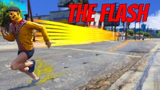 Robbing Banks As The Flash In GTA RP [upl. by Pazice291]