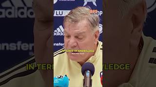 Sam Allardyce Explains Why He Said He Was as Good as Guardiola and Klopp [upl. by Iramohs]