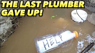 Blocked Drains for months as NO Plumber wanted to go near it [upl. by Aneema]