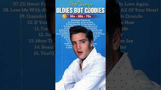 Oldies But Goodies 50s 60s 70s  Paul Anka Elvis Presley Frank Sinatra Matt Monro Engelbert [upl. by Naxor]