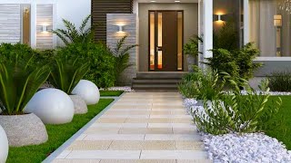 200 Front Yard Garden Landscaping Ideas 2024  Backyard Patio Design  Modern House Exterior Design [upl. by Denman]