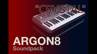 Modal Argon8 quotCrystalquot Soundpack Presets and Sequences Ambient  Electronic  Retro [upl. by Roye789]