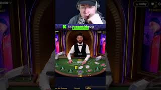 Ez 600 win from this hand of blackjack shorts dealer [upl. by Flory]