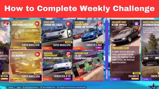 Forza Horizon 5 Weekly Speed Trap Challenge Escarpment Complete Guide [upl. by Collier287]