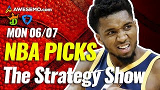 NBA DFS STRATEGY SHOW PICKS FOR DRAFTKINGS  FANDUEL DAILY FANTASY BASKETBALL  MONDAY 67 [upl. by Gebhardt]