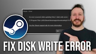 How To Fix Disk Write Error On Steam [upl. by Ennaira]