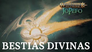 Warhammer Age of Sigmar  Trasfondo Bestias Divinas [upl. by Oaks]