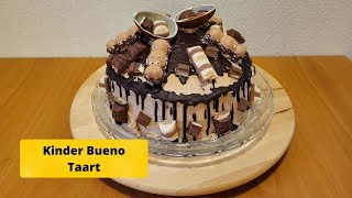 Kinder Bueno taart maken met de kinderen [upl. by Lainahtan]