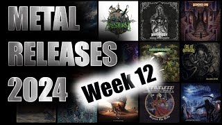 New Metal releases 2024 Week 12 March 18th  24th [upl. by Thomasin]