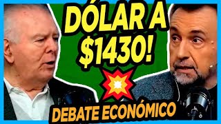 💥 ORLANDO FERRERES MANO A MANO CON NAVARRO Debate económico sobre qué va a pasar con la economía [upl. by Anastas509]