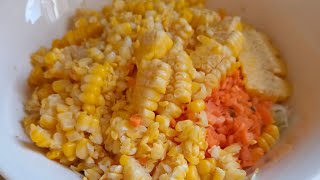 Lets make corn salad a simple recipesshortvedio [upl. by Sophie660]