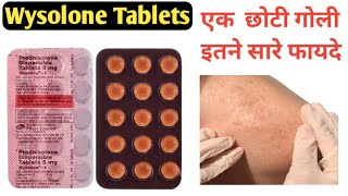 Wysolone Tablets  Wysolone 5 mg Tablet Uses In Hindi  prednisolone tablets [upl. by Arotak]