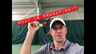 Tennis Serve Pronation [upl. by Ecyt411]