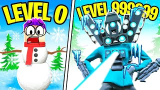 NEW FROST TOILET vs OP TITAN In ROBLOX SKIBIDI TOILET TOWER DEFENSE MAX LEVEL [upl. by Kimberli]