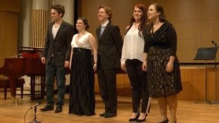 2013 MasterClass in Opera and Classical Singing with Emma Matthews and David Harper [upl. by Eenttirb]