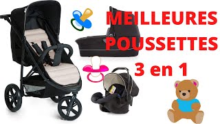 TOP 3 MEILLEURES POUSSETTES 3 EN 1 [upl. by Inoliel]