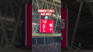 😰🔊Rams Park’ta Galatasaraylı Oyuncular Anons Ediliyor Osimhen Çıkınca… [upl. by Yoj]