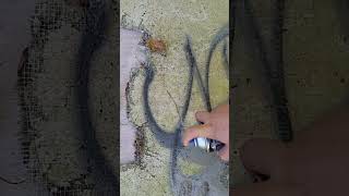 ASMR spray paint sound asmrsounds asmr ASMR graffitiart graffito spraypaint reels [upl. by Shiller128]