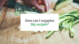 Cookidoo® Tutorial How to organize recipes [upl. by Labors]