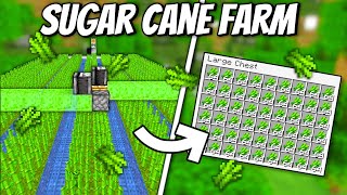 Sugar Cane Farm  2000 Per Hour  Minecraft 121 Tutorial [upl. by Ahsert612]