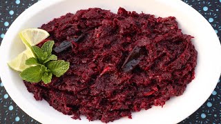 বীট ভাজি  বীটরুট ভাজি  BeetRoot Vaji  Sautéed Beetroot  Beetroot Recipe [upl. by Balfore]