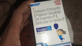 Combipack of amoxicillin and potassium clavulanate oral suspension ip amp sterile water for injectio [upl. by Yddeg738]