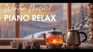 Instrumental Mountain Harmony Relaxing Piano Melodies with Panoramic Views ❄️ 🎹☕️Calm Christmas [upl. by Berman]