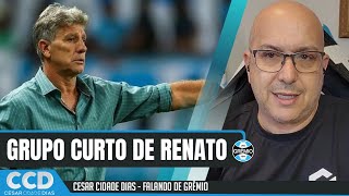 Grupo curto reservas e titulares as dificuldades claras do Grêmio [upl. by Airaet]