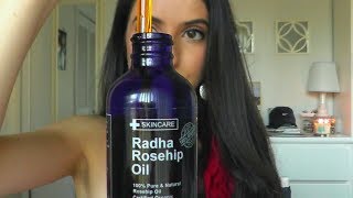 Radha Rosehip Oil Reveiw Benefits of ROSEHIP OIL [upl. by Pavlish]