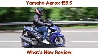 2024 Yamaha Aerox 155 Version S Review [upl. by Goodrich225]