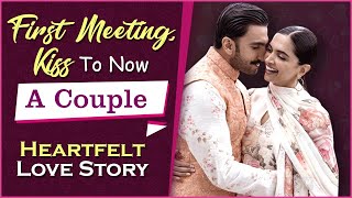 Deepika Padukone amp Ranveer Singhs Fairytale Love Story  First Kiss Romance PDA To Marriage [upl. by Einneb]