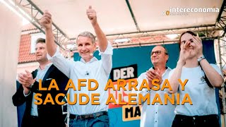 Sorpresa electoral La AfD arrasa en Turingia y sacude la política alemana [upl. by Ihtac]