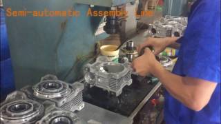 NMRV series worm gearbox manufacturing [upl. by Adhern]