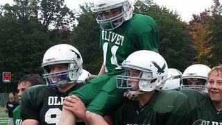 Middle school football teams lifechanging play [upl. by Asiruam]