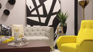 3 Simple Styles to Transform Your Sofa  Safavieh DIY Decor [upl. by Karita]