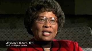 Dr Joycelyn Elders on Sexual Health Education [upl. by Marchese578]