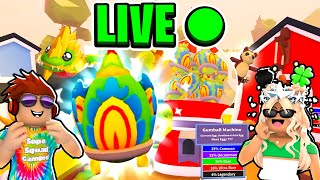 Adopt Me NEW EGG Update LIVE Roblox Giveaways and More [upl. by Assilat]