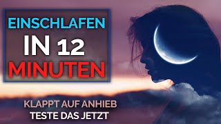 Hypnose zum Einschlafen In 12 Minuten Tiefschlaf sehr STARK [upl. by Asim]