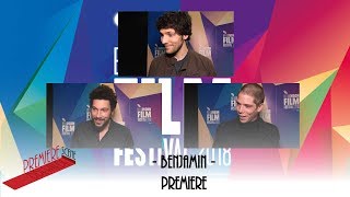 Benjamin  BFI LF Interviews  Colin Morgan Joel Fry Phénix Brossard [upl. by Elok]