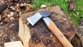 gransfors bruk large splitting axe review [upl. by Cirad]