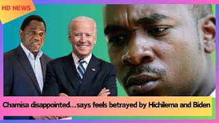 Chamisa disappointedsays feels betrayed by Hichilema and Biden [upl. by Eiznekcm]