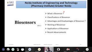 Biosensors Working and applications of biosensors in Pharmaceutical Industries [upl. by Lamrej]