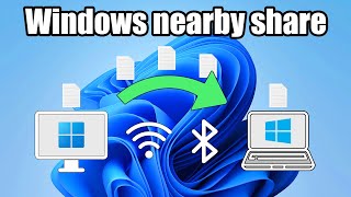 How to share file between nearby Windows devices [upl. by Aneev]