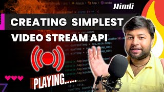 🔥 Simplest Video Streaming API  Stream Video using API  Streaming App [upl. by Dachy]