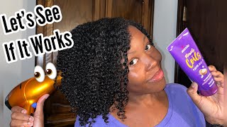 Giving The Aussie Miracle Coils Shaping Jelly A Try  WASH N GO [upl. by Bron947]